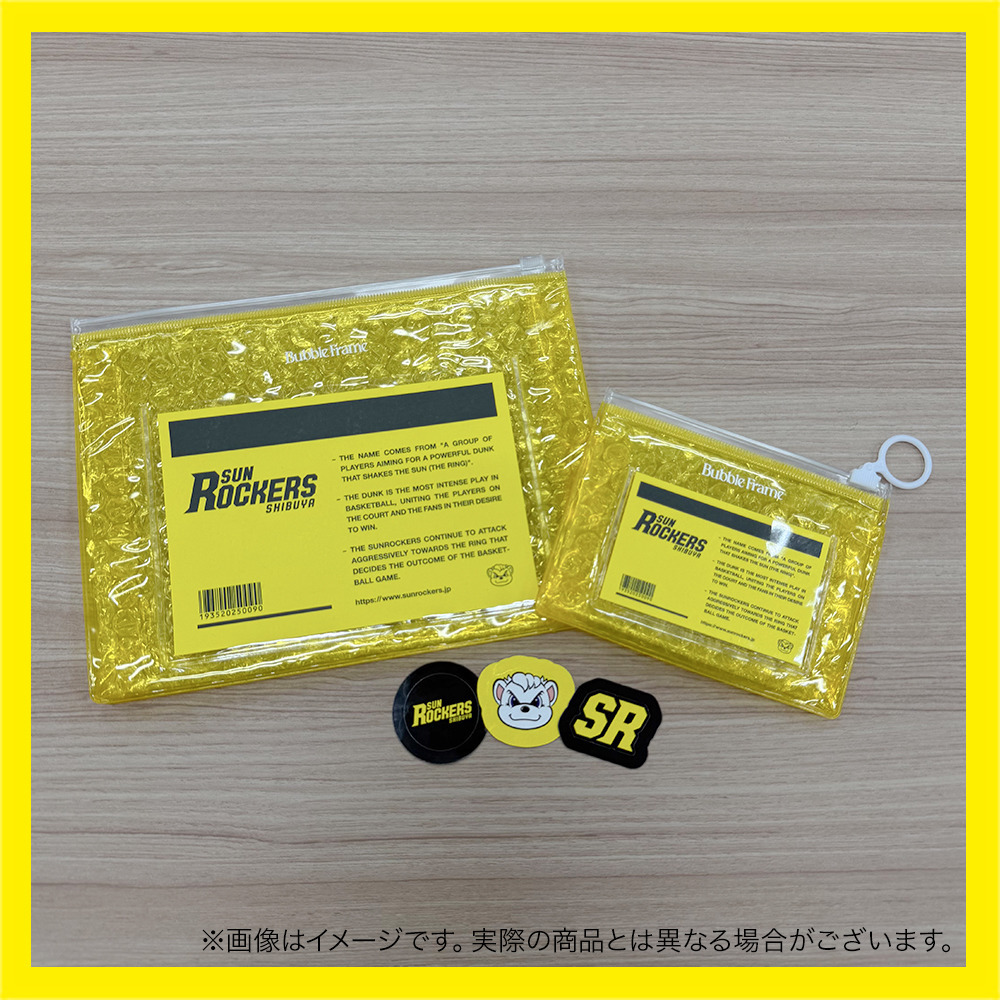 【BUBBLE FRAME】トラベルポーチ 2個セット 詳細画像 ‐ 1